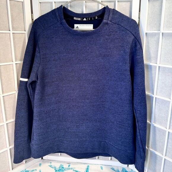 Adidas Crew Polo Sweatshirt - Picture 1 of 10
